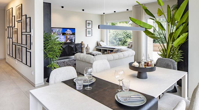 Essbereich MEDLEY 3.0 - Musterhaus Mannheim von FingerHaus