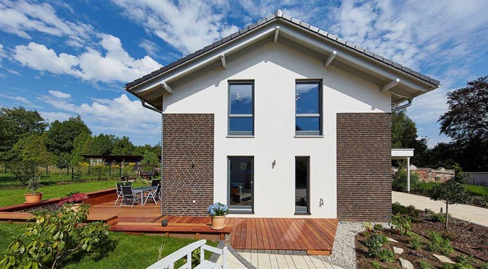 Gussek Haus Musterhaus Melanie Außenansicht