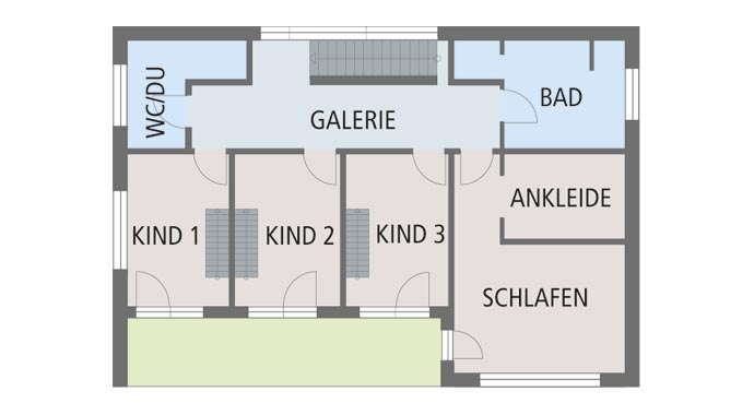 Frammelsberger Haus Design 216 Grundriss Dachgeschoss