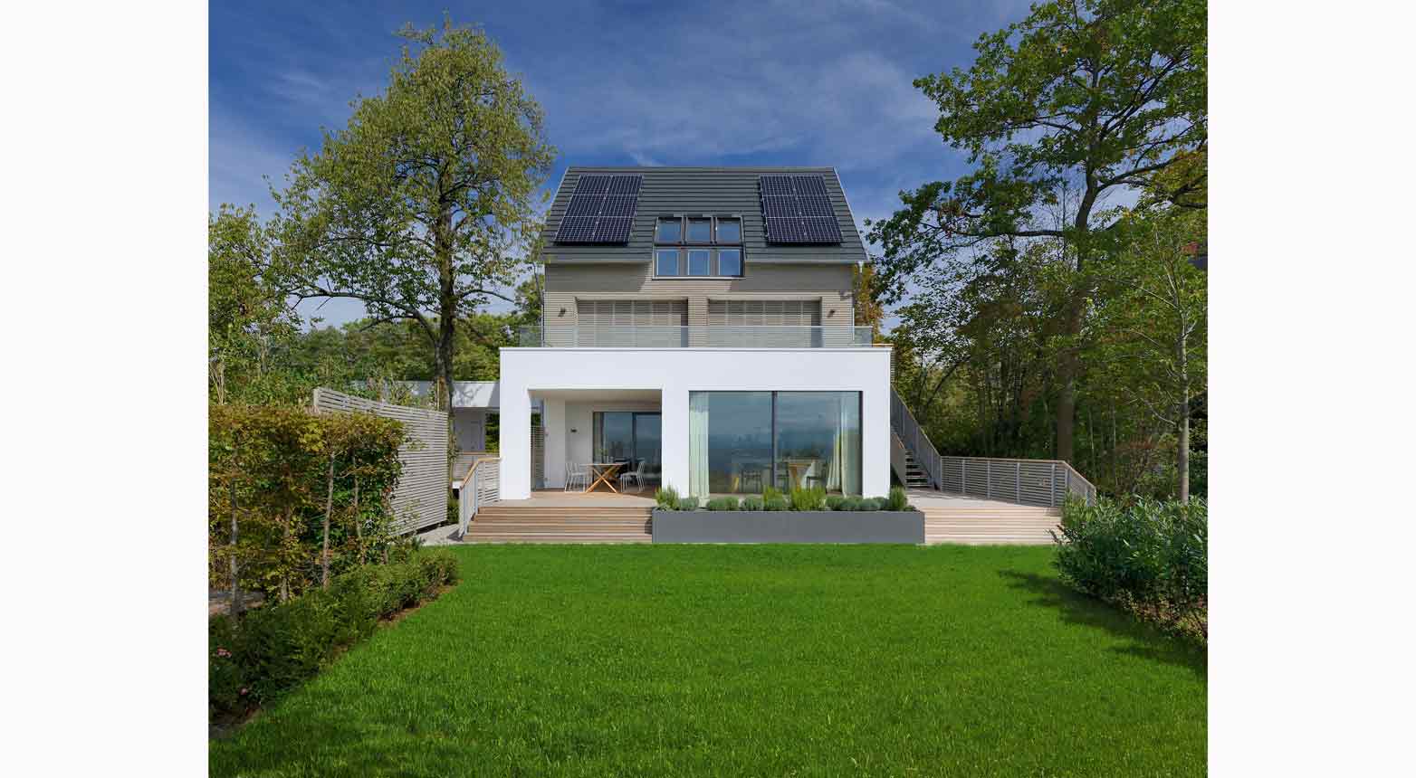 Bau-Fritz: Haus am See Außenansicht