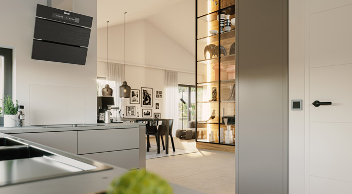 Küche Musterhaus Schwarzwald von SchwabenHaus