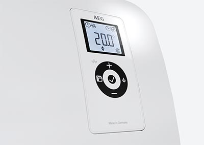 Bedienelement Ventilatorheizer VH Comfort von AEG Haustechnik Bedienelement Ventilatorheizer VH Comfort von AEG Haustechnik
