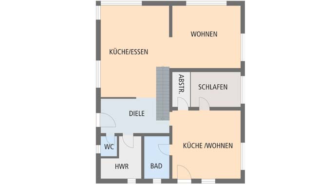 Ytong Bausatzhaus Haus Steinkamp Grundriss Erdgeschoss