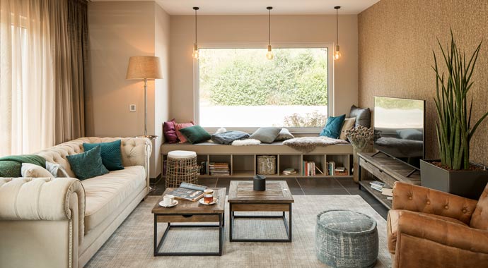 Haus Sento 500 B Wohnbereich von FingerHaus