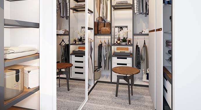 Ankleide  | Foto: FAVORIT Massivhaus