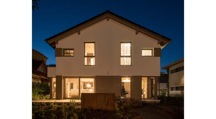 Außenansicht Medley 3.0 - Musterhaus Fellbach von FingerHaus