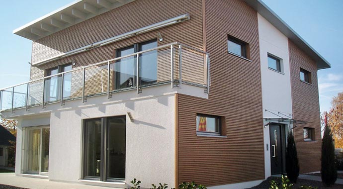 SchwörerHaus Musterhaus E 20-200.1 Außenansicht