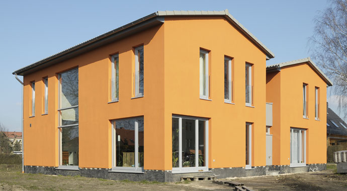 Ytong Bausatzhaus individuelle Planung Außenansicht