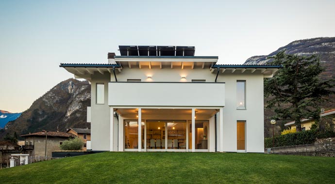 Außenansicht Haus Cipriani von Rubner Haus