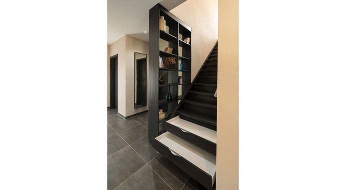 Haus Sento 500 B Treppenhaus von FingerHaus