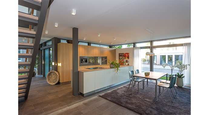 Huf Haus Musterhaus Art 3 Mannheim Esszimmer und Küche