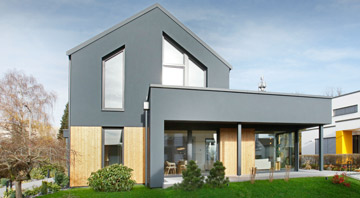 Außenansicht Musterhaus Wuppertal von Danwood