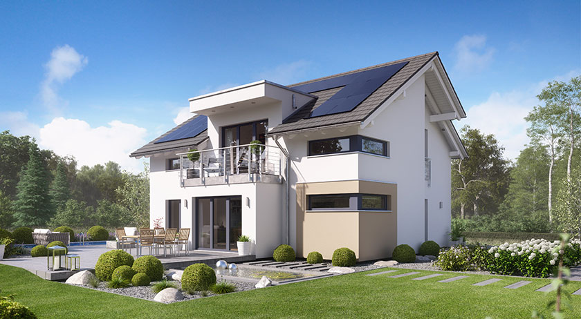 Schwabenhaus Selection-E-175 Entwurf 1 Außenansicht