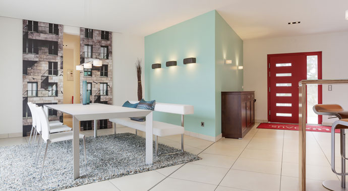 Luxhaus Musterhaus Georgensgmünd Essbereich