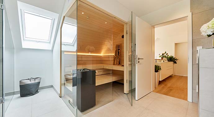 Sauna | Foto: Gussek Haus
