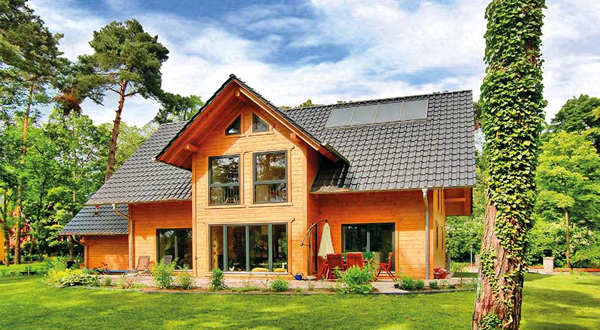 LéonWood Haus Feodora Außenansicht