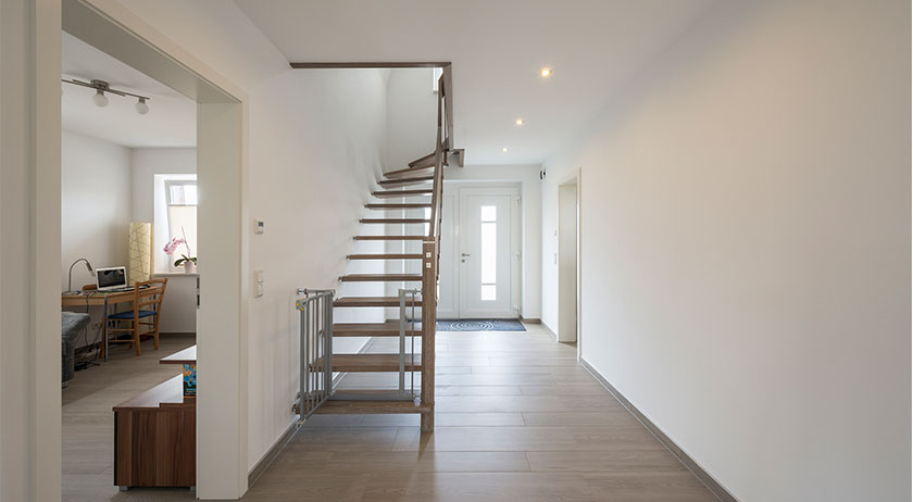 Roth-Massivhaus Friesenhaus Treppenhaus