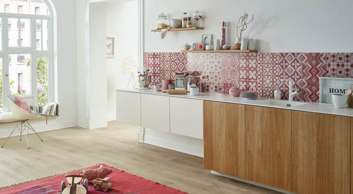 Glas-Rückwand M49 Fancywork von Lechner