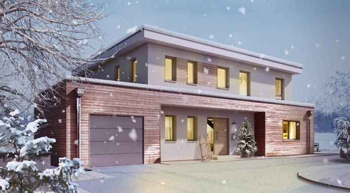 Außenansicht Haus Freiburg von Fingerhut Haus