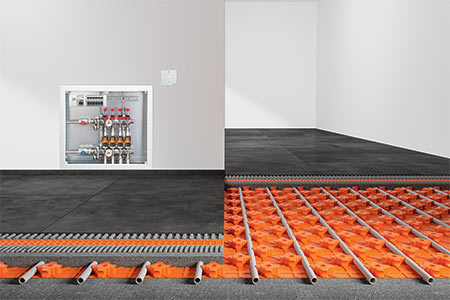 Keramik-Klimaboden BEKOTEC-THERM von Schlüter-Systems Keramik-Klimaboden BEKOTEC-THERM von Schlüter-Systems