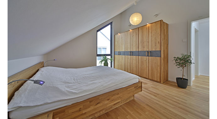 Bittermann & Weiss Kundenhaus Romberg Schlafzimmer