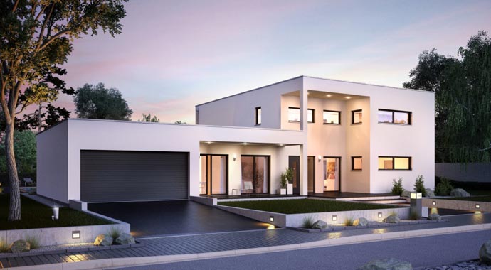 Kern-Haus Bauhaus Ixeo Außenansicht