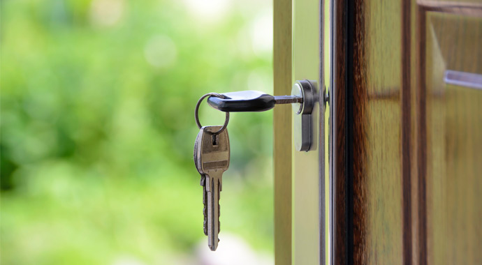 Symbolbild Haustür Symbolbild Haustür