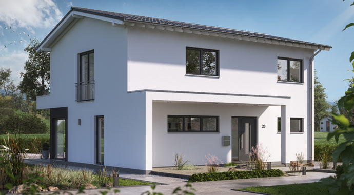 Außenansicht Familienhaus Elea von Kern-Haus