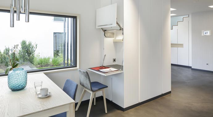 Luxhaus Musterhaus „fine“ Wohnbereich