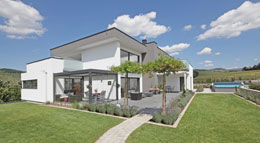 Außenansicht Haus Grafenberg von Keitel Haus