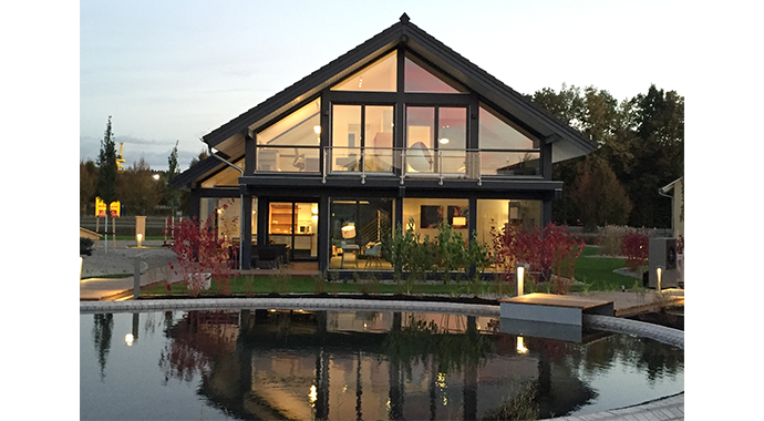 Meisterstück-Haus Musterhaus Günzburg Außenansicht