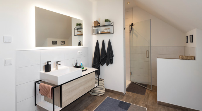 Badezimmer Sento 403 von FingerHaus