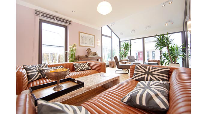 Gussek Haus Musterhaus Isabella Wohnbereich