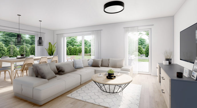 Wohnbereich Family 159 von Dan-Wood Family