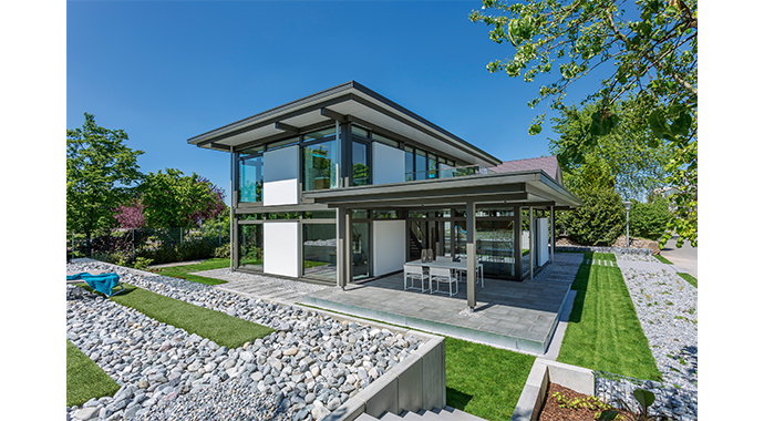 Huf Haus Musterhaus Art 3 Mannheim Außenansicht