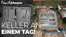 Fertigkeller an einem Tag 