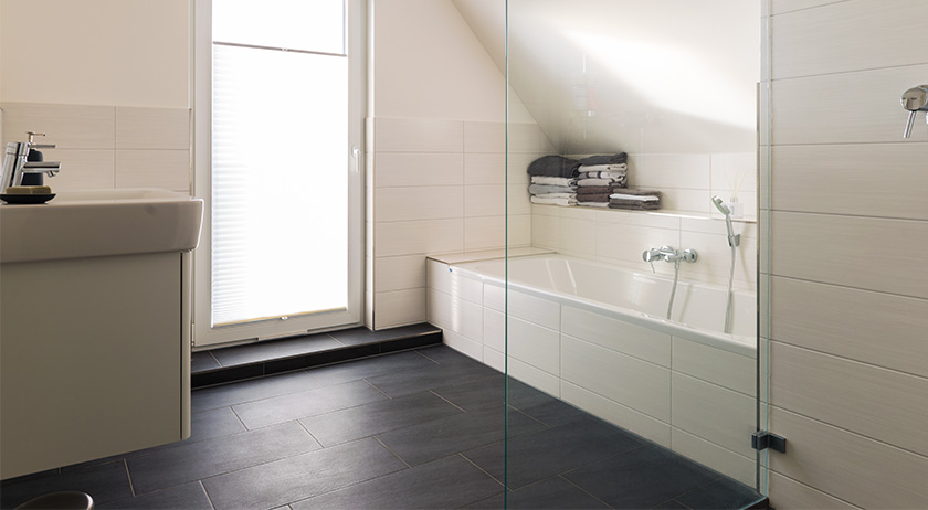 Baumeister-Haus Kundenhaus Preuß Badezimmer