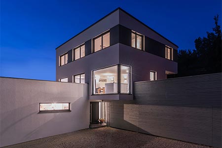 Außenansicht Architektenhaus Dettingen von Kitzlinger Haus Außenansicht Architektenhaus Dettingen von Kitzlinger Haus