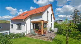 Außenansicht Haus Weinstadt von Rems-Murr-Holzhaus