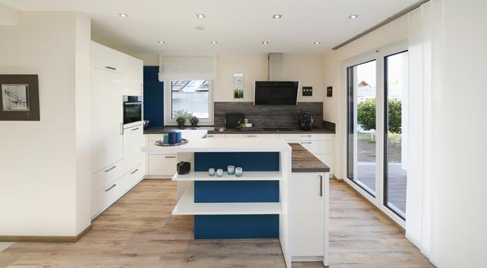 Küche Musterhaus Montana von RENSCH-HAUS