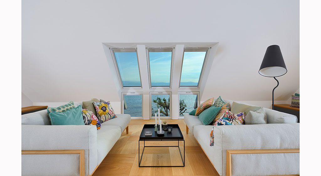 Bau-Fritz: Haus am See Wohnbereich