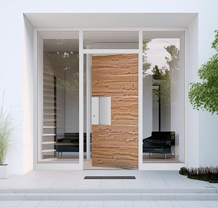 Aluminiumtür von Weru Aluminiumtür von Weru