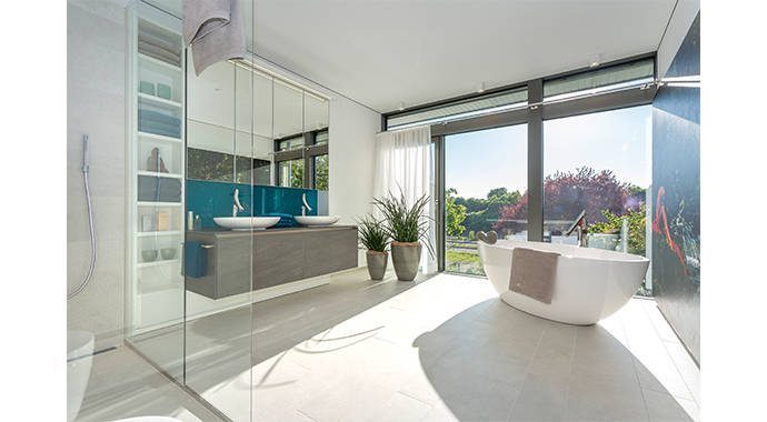 Huf Haus Musterhaus Art 3 Mannheim Badezimmer