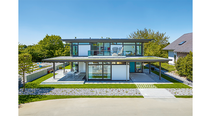 Huf Haus Musterhaus Art 3 Mannheim Außenansicht