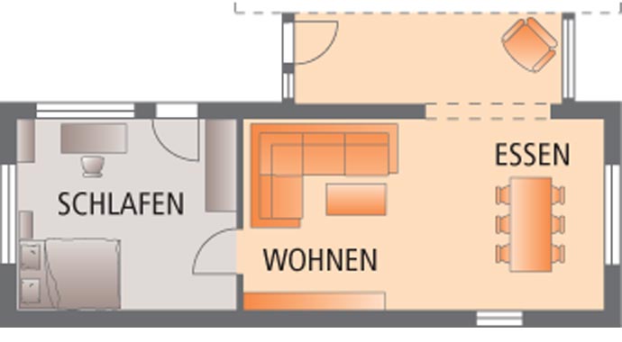 SchwörerHaus Anbau Dergeloo - FlyingSpace Grundriss