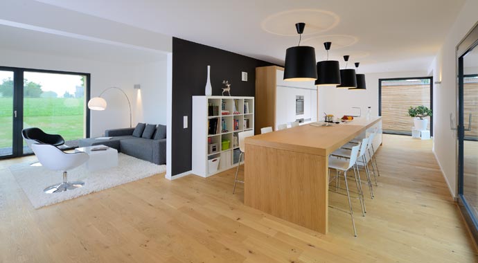 Baufritz Haus Wriedt Essbereich