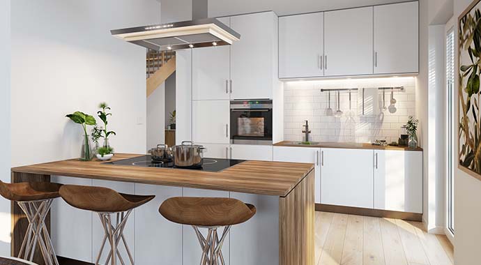 Küche  | Foto: FAVORIT Massivhaus