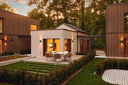 Außenansicht Bungalow Option von WeberHaus