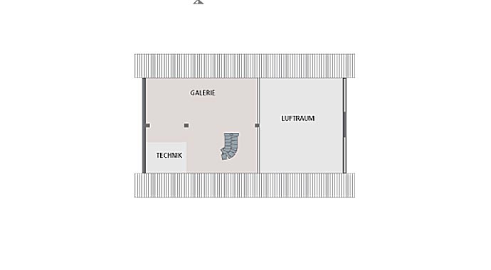 Fullwood Wohnblockhaus Kundenhaus Halterner Berge Grundriss Dachgeschoss