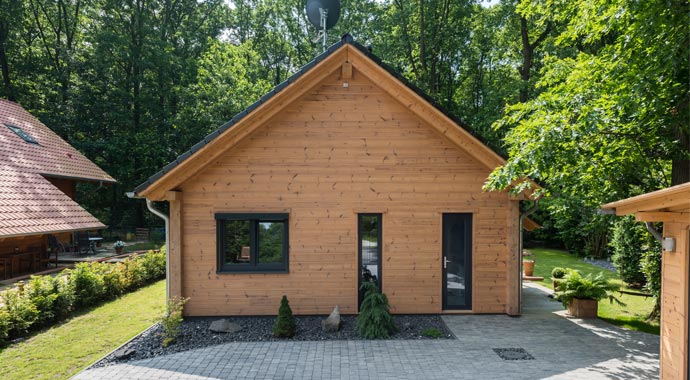 Fullwood Wohnblockhaus Kundenhaus Halterner Berge Außenansicht